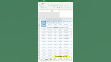 Use This Trick For Impressive Excel Sheet | VLOOKUP Function| Subscribe For More #shortsvideo