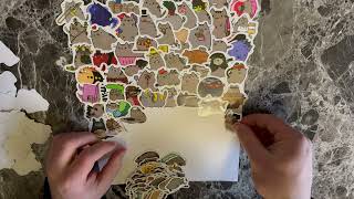 Relaxing cat sticker video screenshot 5