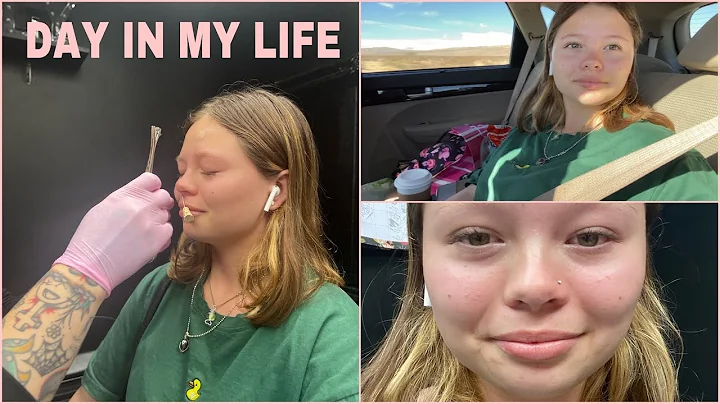 DAY IN MY LIFE | shopping and getting my nose pierced