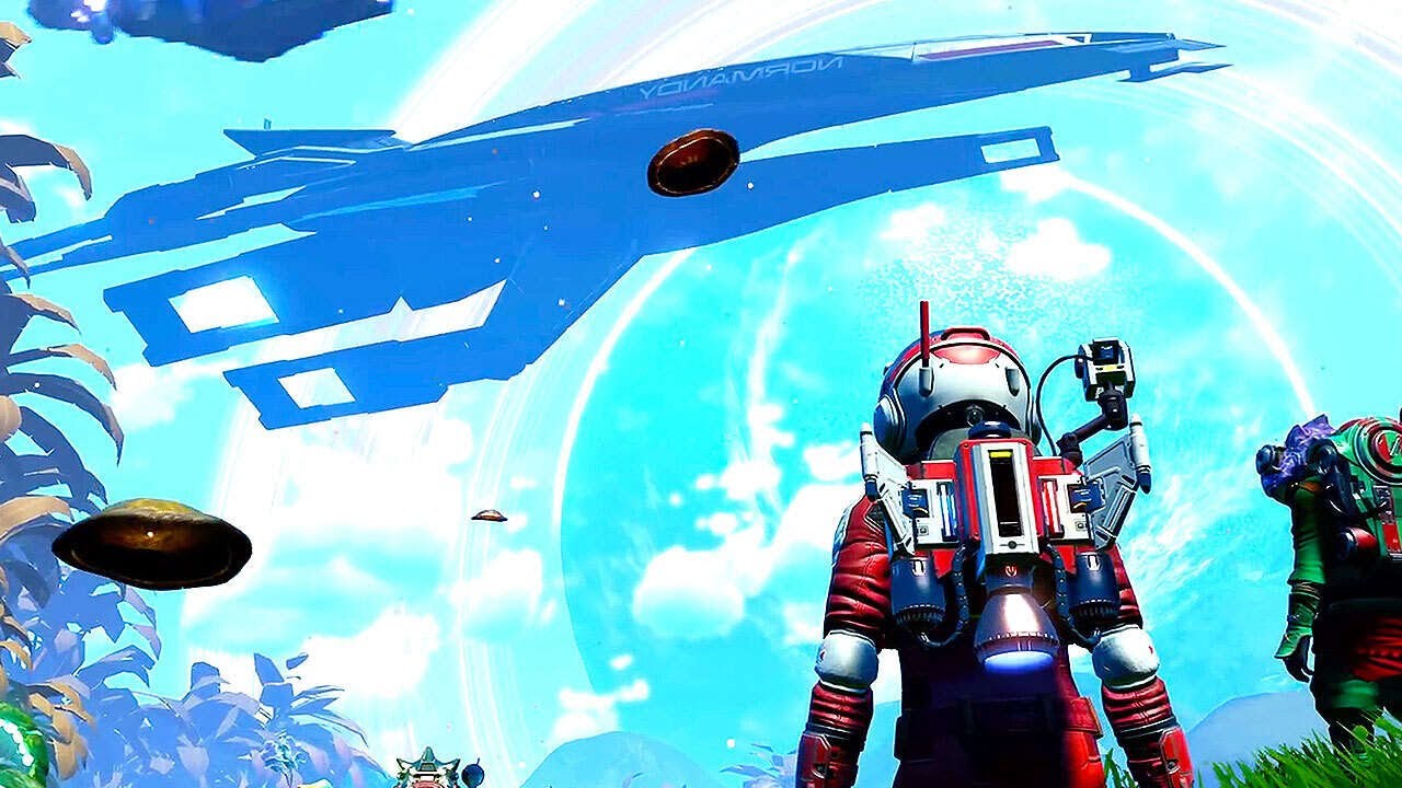 No Man' Sky x Mass Effect - официальный трейлер SSV Normandy SR1