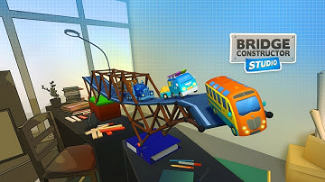 Bridge Constructor Studio – Physics-Based Engineering Puzzle Sandbox | PC Gameplay No Commentary
