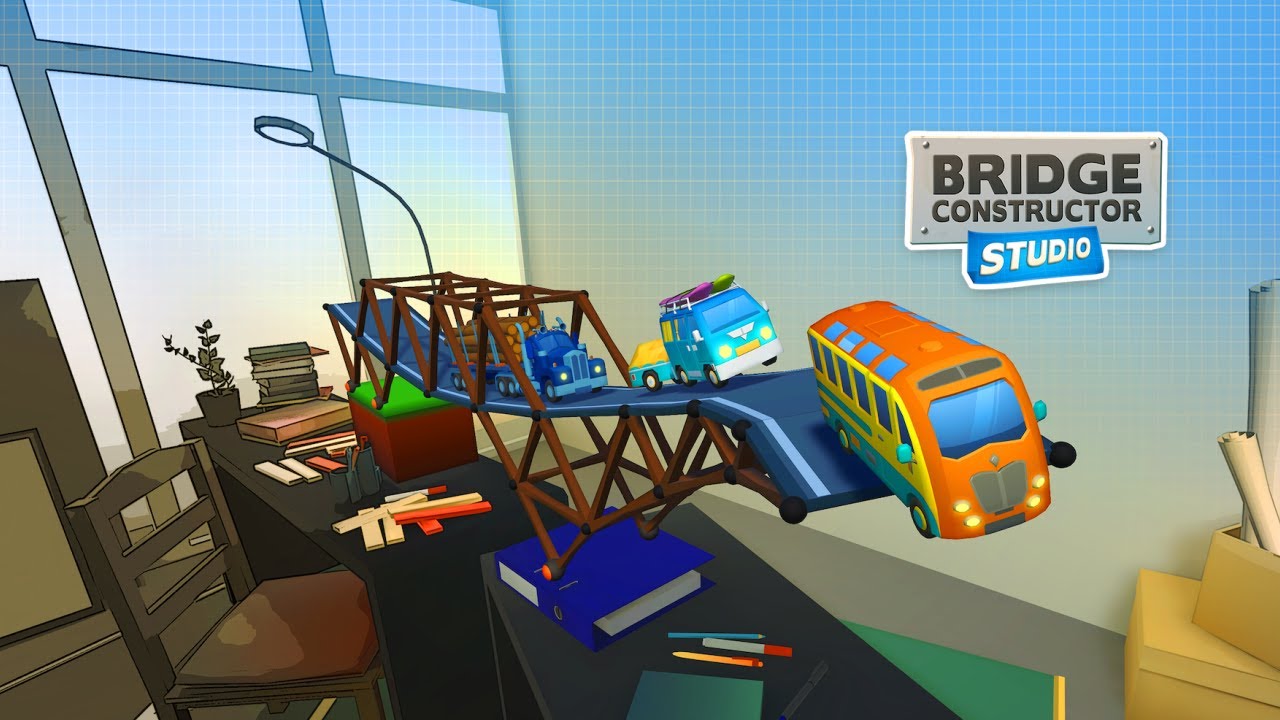 Bridge Constructor Studio – Physics-Based Engineering Puzzle Sandbox | PC Gameplay No Commentary