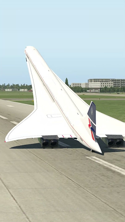 Why take off like this? Flight Simulator#Concorde