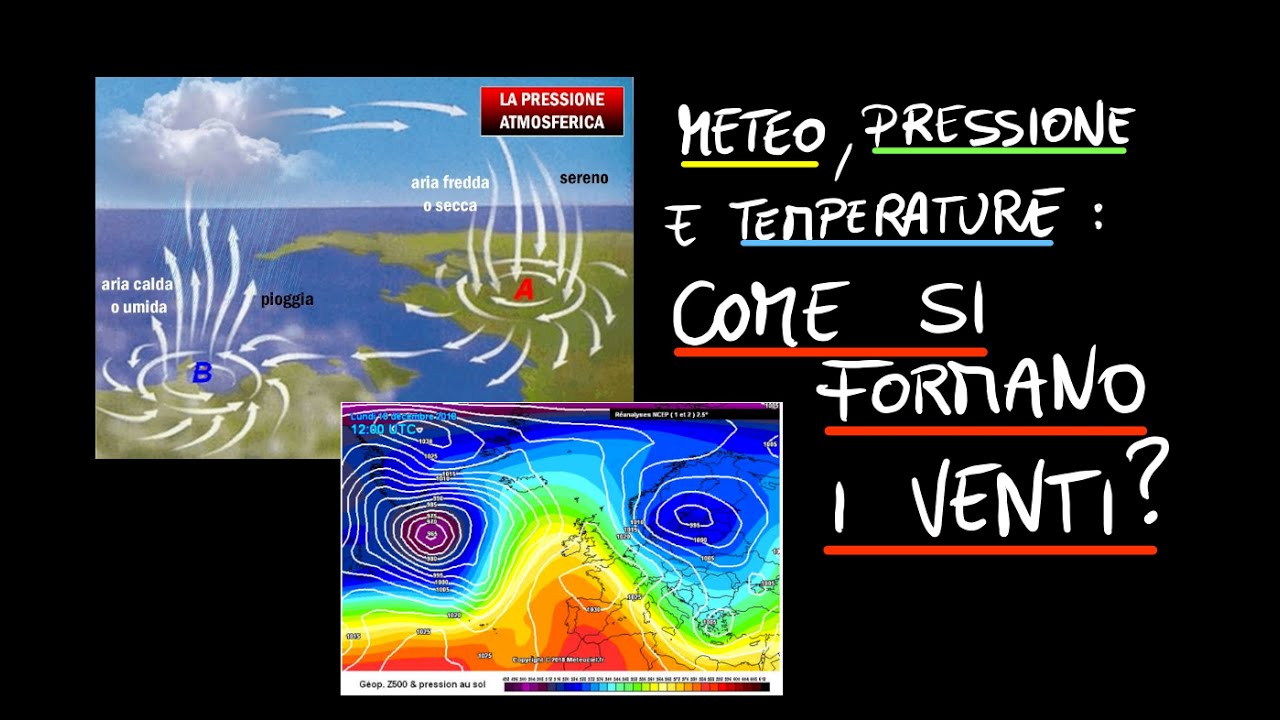 [FISICA PerChiNonHail FISICO#7]: ALTA E BASSA PRESSIONE, METEO