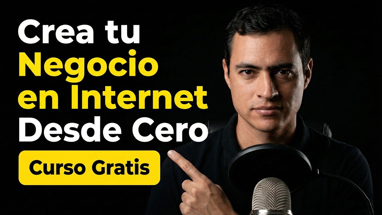 Curso GRATIS sobre Cómo Crear un Negocio Digital DESDE CERO en el 2026 ...