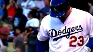 adrian Gonzalez dodgers first at bat