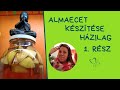 Hogyan készül az almaecet házilag, egyszerűen, olcsón? 1. rész.