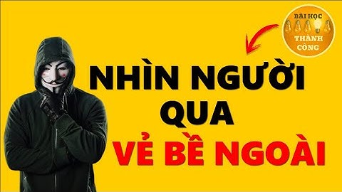 Chỗ để nhìn người bên ngoài gọi là gì năm 2024