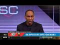 Stephen A. reacts to SGA outduels Wemby as Thunder beat Spurs 122-113 to even series 1-1