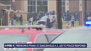 Firecracker prank causes panic, evacuation at Duncanville High School