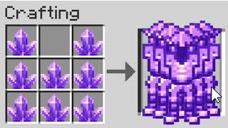 Minecraft UHC but you can craft Amethyst Armor..