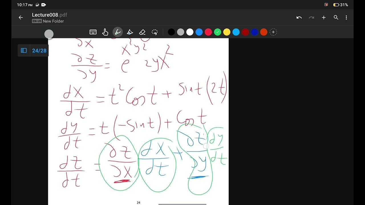 حلقه 16 Partial derivatives