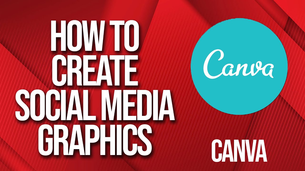 How to create Social media Graphics with canva - YouTube