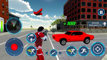 Grand Police Robot Speed Hero City Cop Robot Games Android Gameplay