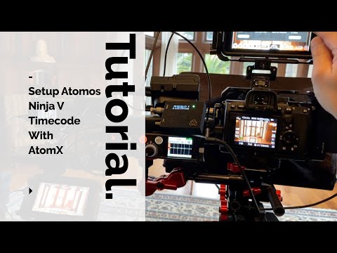 Setting Atomos Ninja V Timecode with the Sync Back and Ultrasync