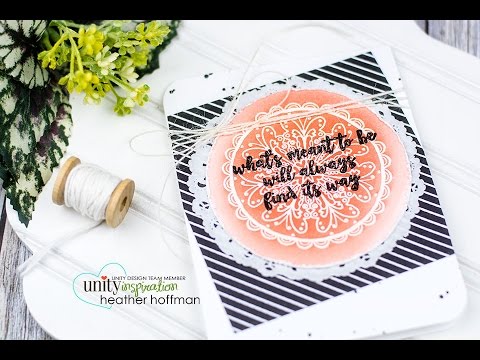 Houses Built of Cards Double Layer Emboss Resist - YouTube