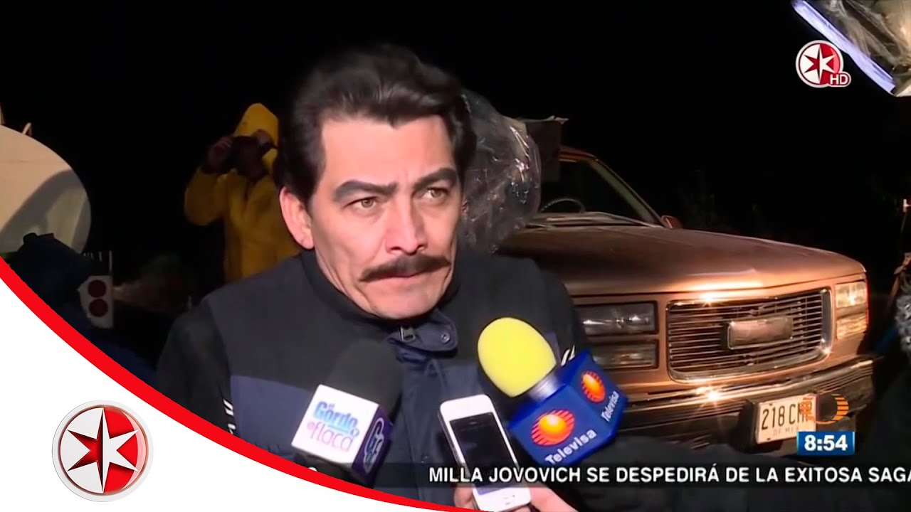 Detrás de cámaras del accidente de Joan Sebastian