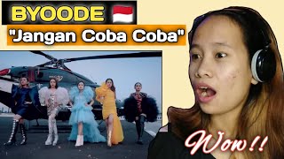 BYOODE - Jangan Coba Coba ( Official Music Video) || First time to react