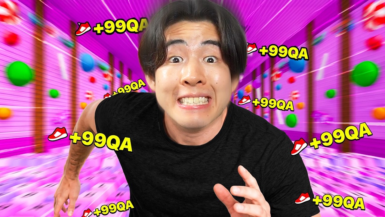 キーボードを踏むたびにスピードが上がるロブロックスで1番になってみ