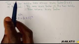Relationship between linear, area and volume scale factor (AA e116) Net Worth