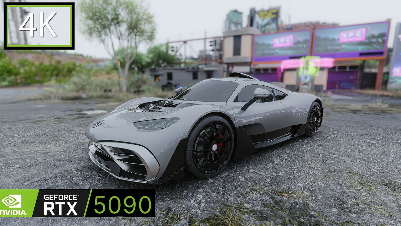 Cyberpunk 2077 Photorealistic Mod - Mercedes-AMG ONE Showcase