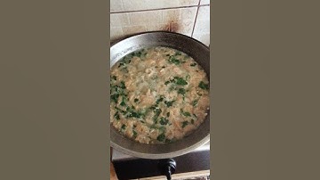 GINISANG MONGGO WITH CHICHARON AT MALUNGGAY#short video