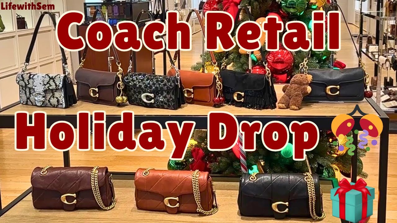 ☃️NEW🎊Coach Retail Holiday Drop & Unboxing♥️ | @coach @LifewithSem # ...