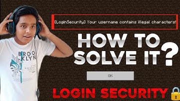 Your Username Contains illegal characters || How To Solve It ? || @WetAxe  ||