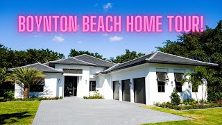 SNEAK PEAK INTO A BOYNTON BEACH FLORIDA NEW CONSTRUCTION HOME