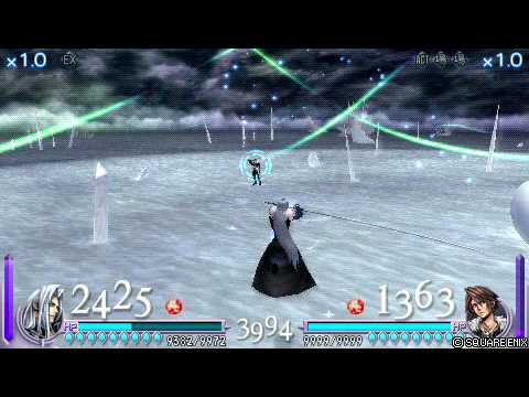 DISSIDIA Final Fantasy - Almost Perfect Sephiroth LV.100 vs Squall LV.100