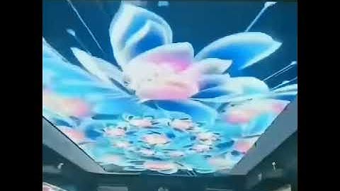 Ceiling LED screen