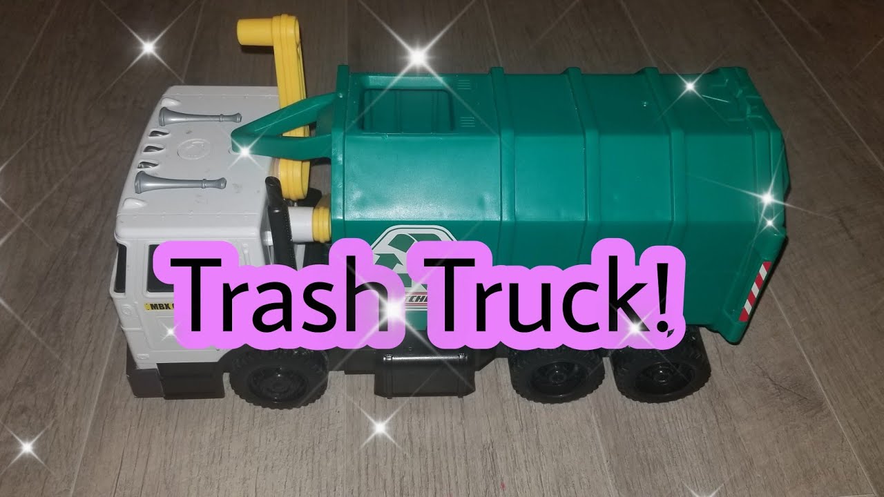 The Trash truck takes the trash.Baby Blossom video. YouTube