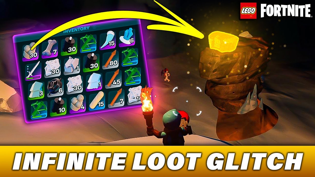 How to get infinite loot with this chest glitch in Lego Fortnite YouTube