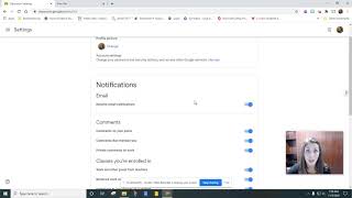 Turning off Email Notifications in Google Classroom