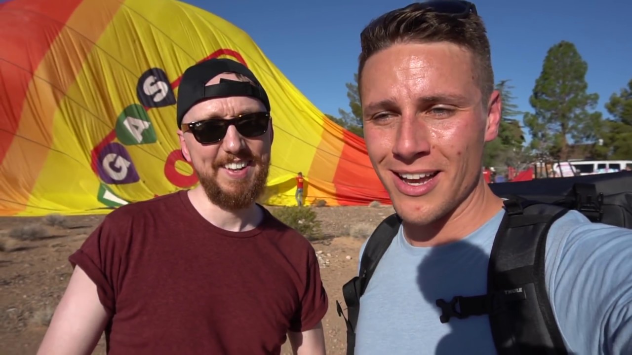 PRO HOT AIR BALLOON PILOT PERFORMS SPLASH AND DASH YouTube