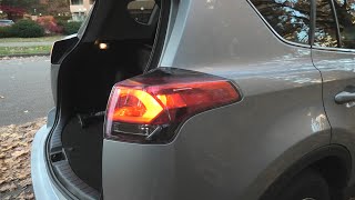 Toyota RAV4 (20132018): How To Replace Rear Stop/Brake Light And Turn Signal Light Bulbs.