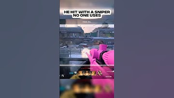 Nobody Uses This Sniper… He Just Hit a Trickshot With It 😳 | MW3 Trickshot