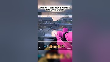 Nobody Uses This Sniper… He Just Hit a Trickshot With It 😳 | MW3 Trickshot