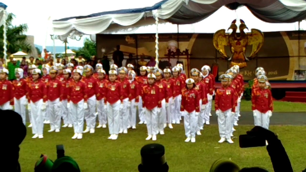 POCIL POLRES TERNATE TAMPIL DALAM ACARA PEMBUKAAN  LEGUGAM