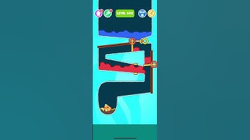 Save The Fish!🐟🔥🏆 - All Gameplay Level 302 (iOS/Android) #shorts #games #funny #savethefish