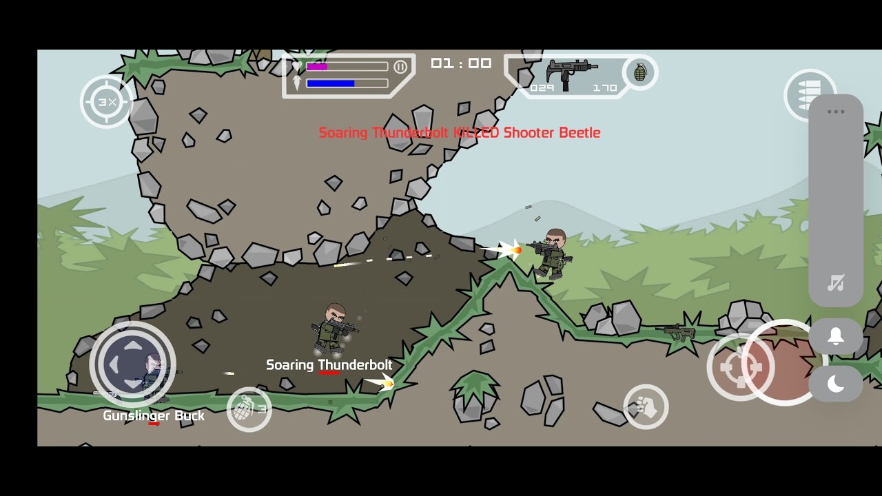 Watch me stream Mini Militia Simple Mod 4.3.3 Neeraj Mods
