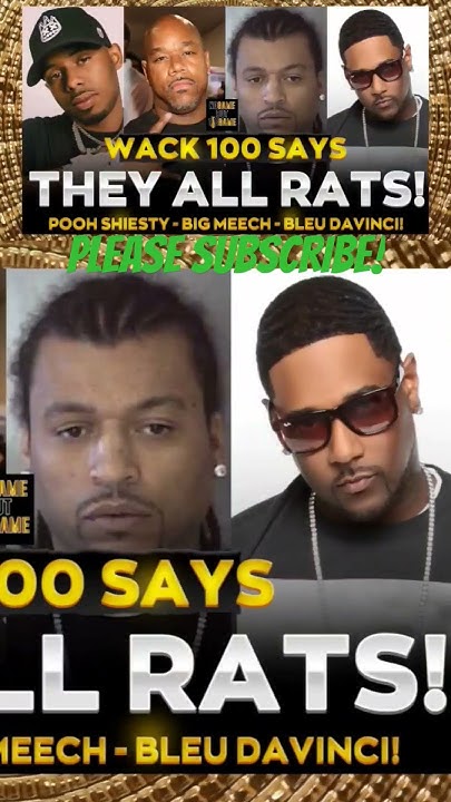 Did Bleu Davinci Snitch On Big Meech WACK 100 IS DEVASTATED BY BLEU DAVINCI SNITCHING ON BIG MEECH & BMF #