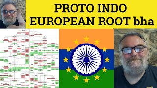 🔵 Prophecy Professor and Profession - the Same Root - bha - Proto Indo European Root Word