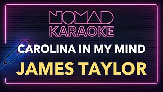 James Taylor - Carolina In My Mind (Karaoke)