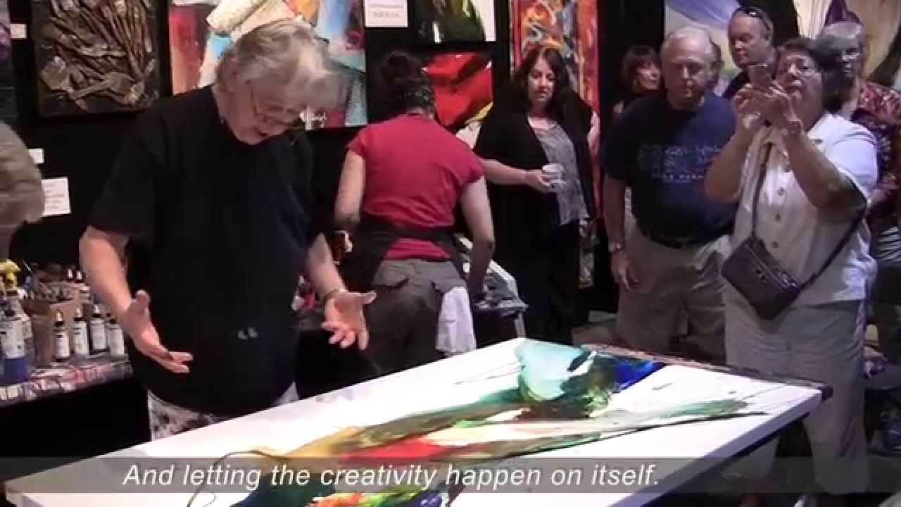 CONFLUENCE - New Large Flow Paintings by Jonas Gerard