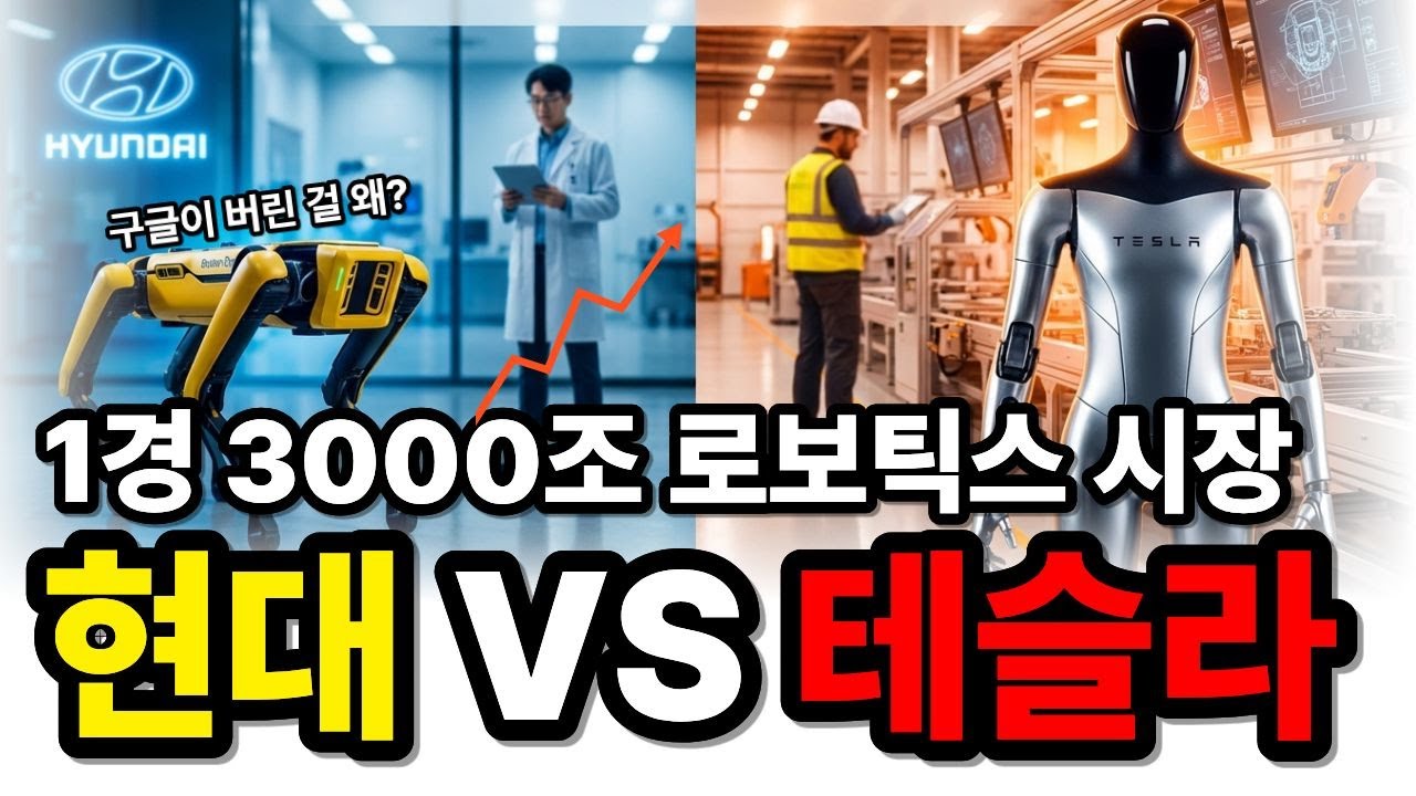  보스턴 다이나믹스 vs 테슬라: 1경 3,000조 로봇 전쟁의 승자는 누구인가?