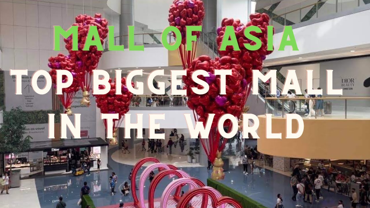 WALK TOUR: MALL OF ASIA: ONE OF THE BIGGEST MALL IN THE WORLD - YouTube