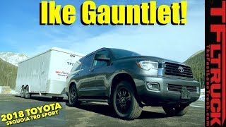 2018 Toyota Sequoia TRD Sport takes on the World's Toughest Towing Test!