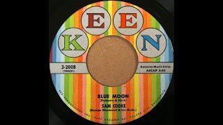 Video thumbnail of "Sam Cooke - Blue Moon (1958 age27)"