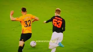 Brandon Williams Man united   goals, speed and aggression   2020-2021 Skills